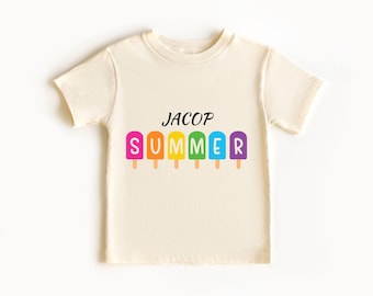 Hello Summer Shirt, Custom Cute Summer Shirt, Summer Shirt, Ice Cream Shirt, Last Day Of School Shirt, Summer Holiday Clothes, Beach Shirt