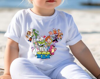 Toy Story Land Shirt, Disney Pixar Shirt, Disneyland Matching Shirt, Disney Woody Jessie Buzz Lightyear Shirt, You've Got A Friend In Me Tee