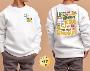 Lemonade Shirt , Cute Lemonade Shirt , Toddler And Baby Shir , Life Gave Me Some Lemons Shirt , Kids Shirt , Christian Shirt