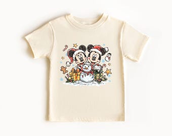Disney Christmas Toddler Sweatshirt, Mickey And Friends Christmas Kids Shirt, Xmas Kids Sweatshirt, Disney Christmas Toddler Shirt