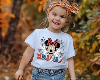 Disney Fourth of July Shirt, 4th of July Minnie Shirt, Minnie Shirt, 4th Of July Shirt, America Minnie Shirt, Disney Patriotic Shirt