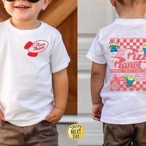 Pizza Planet Toy Story Kids Shirt - Disney Aliens Sweatshirt - Disneyland Family Vacation Tee