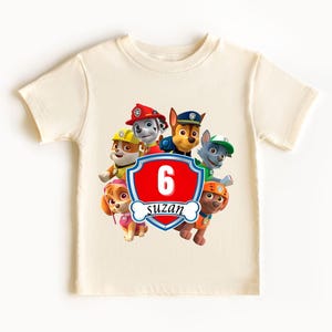 Patrol Birthday Boy/Girl Shirt, Patrol Birthday Family Shirt, Personalized Birthday Shirt, Custom Patrol Shirt, Birthday Party Shirt