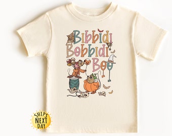 Bibbidi Bobbidi Boo Halloween Toddler Shirt, Spooky Disney