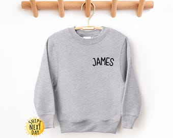 Personalized Toddler Shirt, Custom Name Kids Shirt, Personalized Kids Gift, Custom Kids Sweatshirt, Kids Shirt, Toddler or Youth Sweatshirt