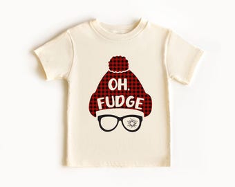 Christmas Sweatshirt, Funny Christmas Shirt, Oh Fudge Sweatshirt, Christmas Vacation Shirt, Funny Holiday Tee, Holiday Shirt, Christmas Gift