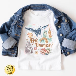 Epic Universe Shirt Orlando Park Epic Universe Shirt, Family Universe park trip 2025 shirt,Disney Shirt, Orlando Park Epic Universe Shirt