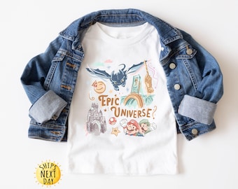 Epic Universe Shirt Orlando Park Epic Universe Shirt, Family Universe park trip 2025 shirt,Disney Shirt, Orlando Park Epic Universe Shirt