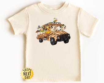 Disney Safari Trip Toddler Shirt, Mickey and Friends Shirt, Animal Kingdom Toddler Shirt, Wild Life Shirt, Toddler or Youth Sweatshirt