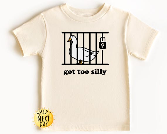 Silly Goose Toddler Shirt, Western Kids Tee