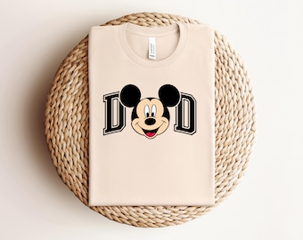 Disney Mickey Mouse Dad Shirt - Daddy Gift for Fathers Day - Disneyworld Family Trip Sweatshirt