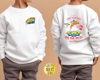 Disney Toy Story Alien T-shirt, Keep Your Eyes On The Prize Sweatshirt, Pixar Green Man Hoodie, WDW Family Trip Tee, Pizza Planet Shirt