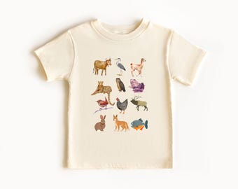 Cute Farm Kids Shirt, Farm Animals Toddler Shirt, Animal Love Kids Tee, Toddler Sweatshirt, Youth Sweatshirt, Cute Farming Shirt