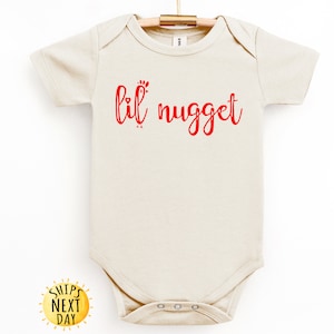 Lil Nugget Toddler Shirt, Cute Kids Shirts, Pregnancy Announcement, Baby Shower Gift, Baby Announcement, Kids Shirt, Cute Toddler