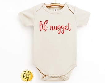 Lil Nugget Toddler Shirt, Cute Kids Shirt, Baby Shower Gift