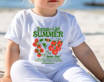 Tomato Shirt, Graphic Tee, Vegetable Screen Print Shirt, Clothing Foodie Gardening Gift