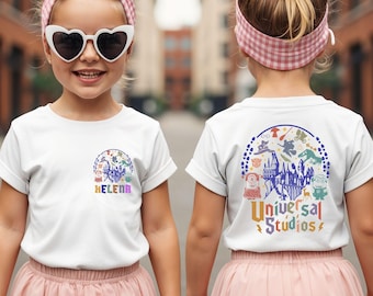 Custom Vintage Disney Shirt Universal Studios 2025, Family Vacation Shirt, Disney Trip Shirt, Universal Studios Tee, Matching Disney Shirts