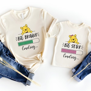 Big Brother, Big Sister, Sibling Gifts, Navy Blue or Mauve, Matching, New Sibling, Little Brother, Hospital Outfits, Matching Kids Gift