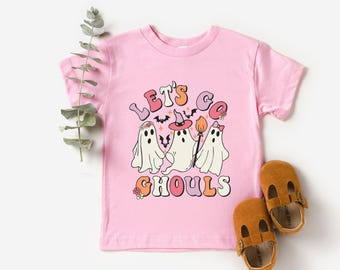 Let's go Ghouls Shirt // Girls Halloween Shirt // Toddler Halloween Shirt // Kids Shirt // Kids Halloween Shirt // Girl Halloween // Ghost