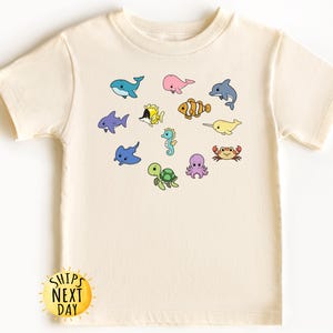 Ocean Animal Toddler Shirt, Oceans Kids Shirt, Shark Shirt, Save The Ocean Kids, Ocean Lover Youth Sweatshirt, Respect The Locals