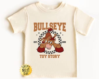 Toy Story Bullseye Kids Shirt, Retro Pixar Bullseye T-Shirt, Toy Story Bay Horse Tee, Disney Toy Story Land Sweater, Magic Kingdom Shirt