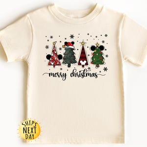 Merry Christmas Toddler Shirt, Mickey Christmas Tree Shirt, Disney Christmas Kids, Xmas Kids Gift, Toddler or Youth Sweatshirt