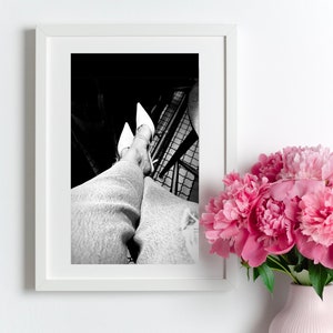 New York City Night Out Shoes Digital Print Wall Art