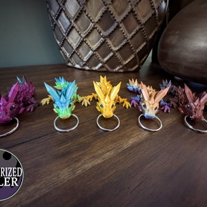 Get Your Dragon Fix with Tadling Dragon Keychains - They're So Cute, You'll Want to Hatch Them All Yourself!