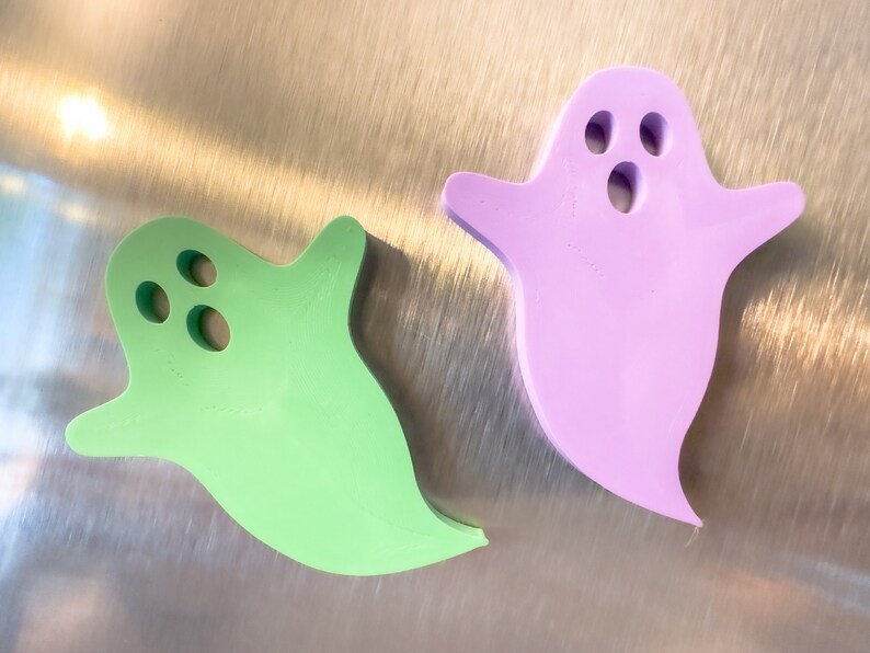 Spooky and Playful 3D Printed Ghost Magnet - Halloween Decor and Fridge ...