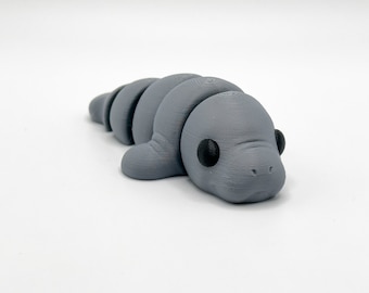 3D-utskriven babymanat-fidgetleksak - artikulerande design