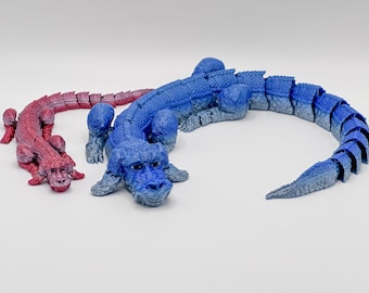 3D-geprinte Falkor Luck Dragon: scharnierend zintuiglijk speeltje