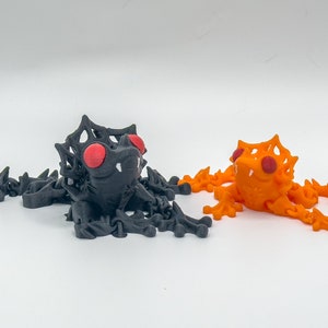 Spooky and Whimsical 3D Printed Count Frogula - Halloween Decor and Collectible