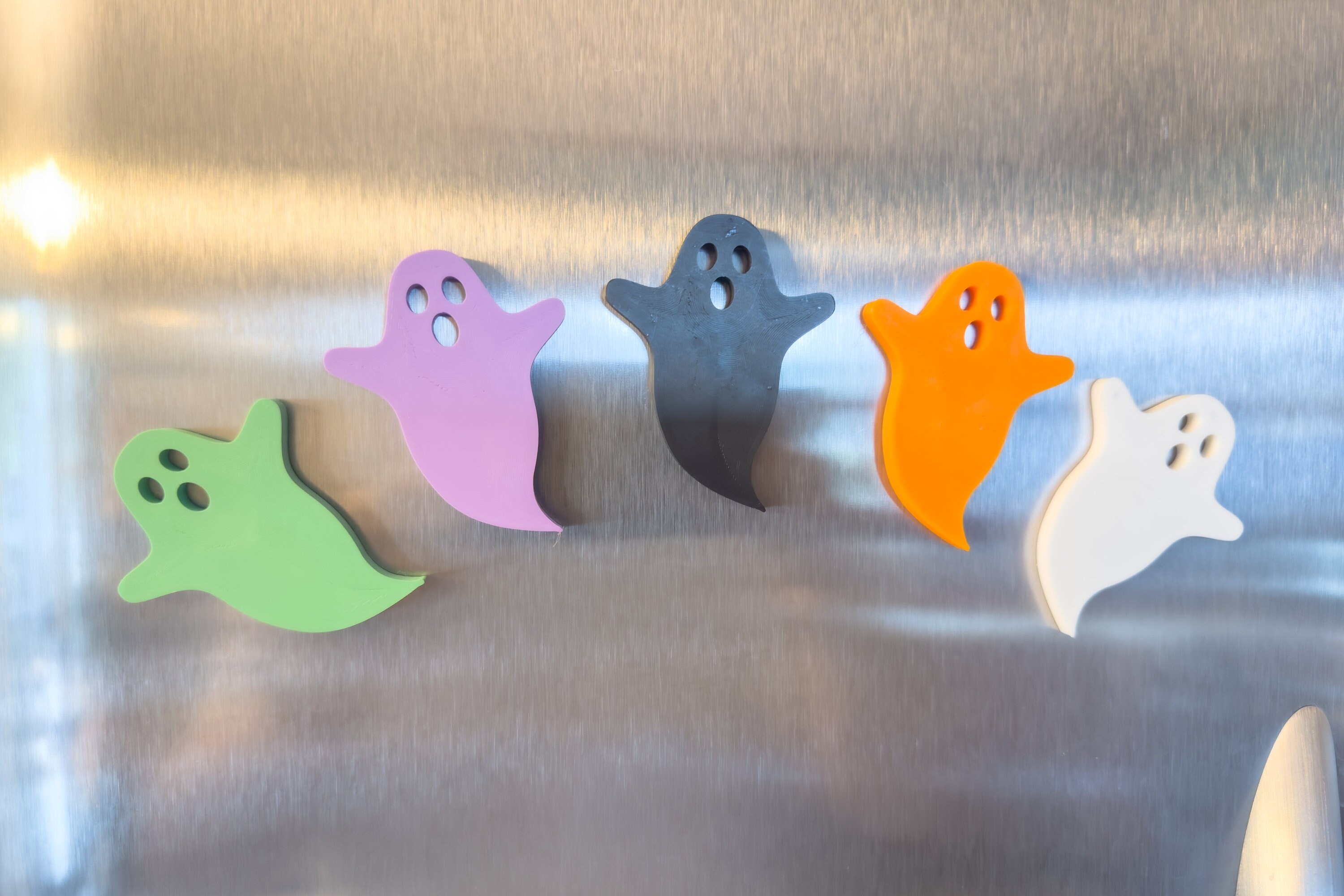 Spooky and Playful 3D Printed Ghost Magnet - Halloween Decor and Fridge ...