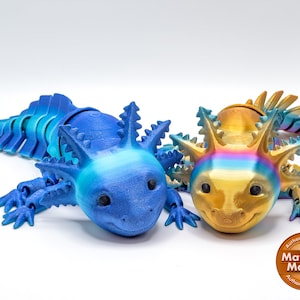Jouet souriant Axolotl Fidget - Axolotl Fidget - Happy Axolotl - Imprimé en 3D