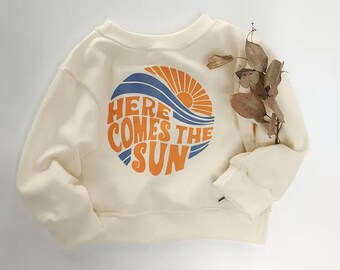 Here comes the sun baby/toddler jumper | unisex clothing | baby boy | baby girl | toddler jumper