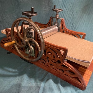 Pressa Per Incisione Per Incisione Intaglio, Collografo, Linocut - Foto 9