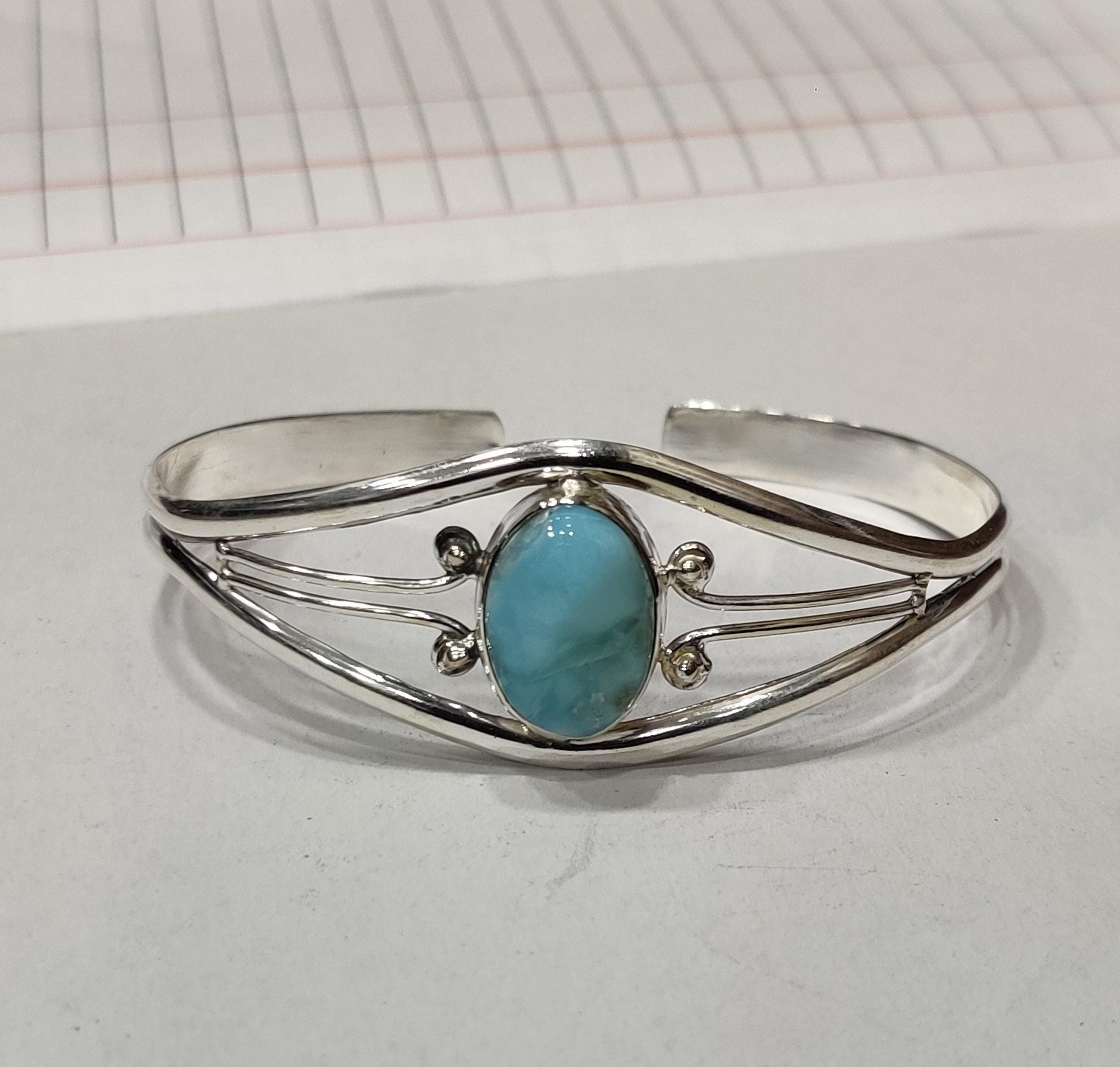 Bracelet de Noël en argent sterling 925 Tanzanite et pierre précieuse