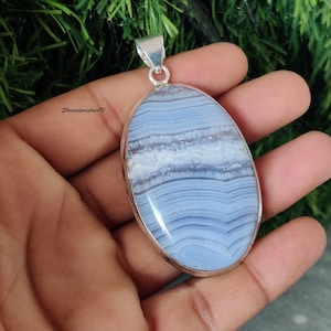 Lapis Lazuli Pendant, 925 Sterling Silver Pendant Necklace Lapis Lazuli Pendant, 925 Sterling Silver Pendant Necklace