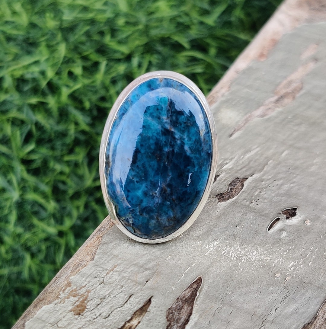 Shattukite Gemstone Ring Oval Shape Ring Handmade Ring 925 Sterling