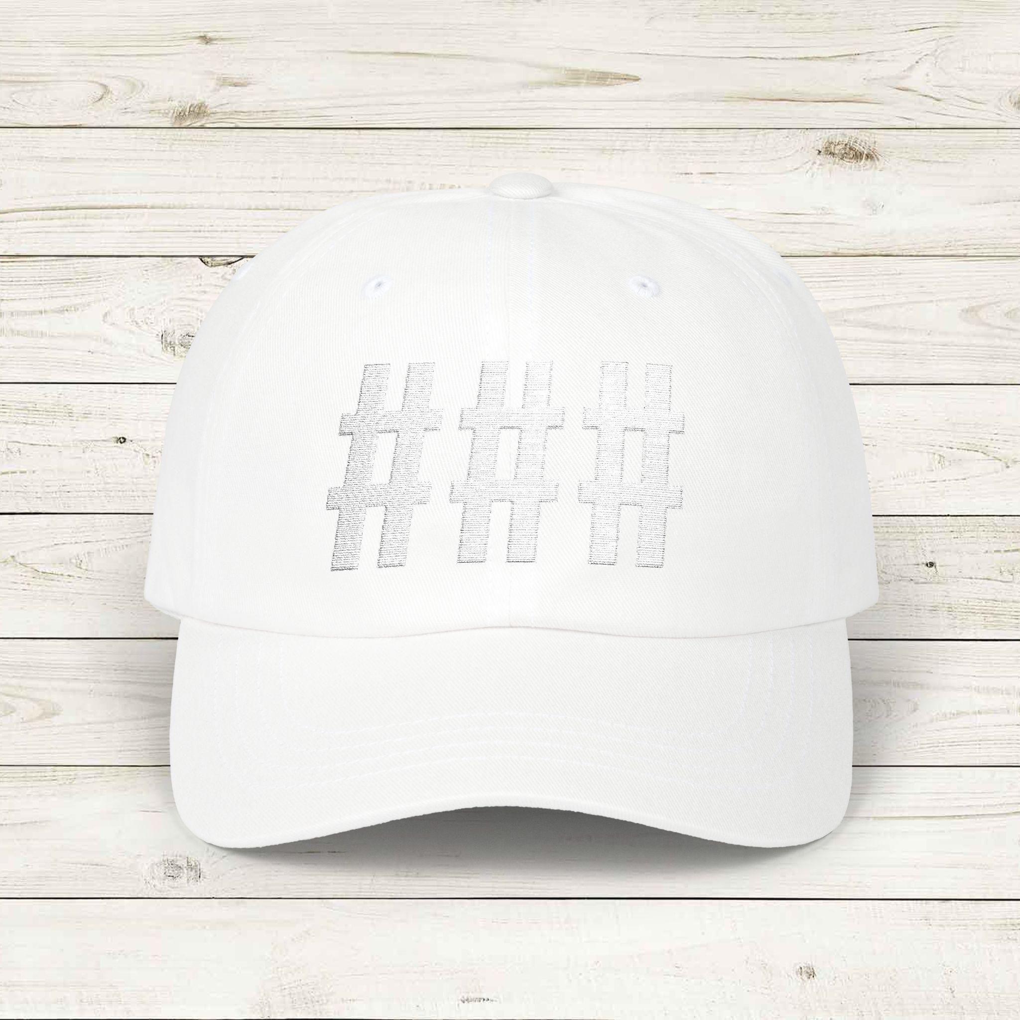 Personalized Area Code Embroidered Cap | Custom Cap | Hometown Pride ...