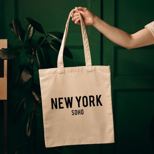 New York Tote Bag Buy Online Etsy