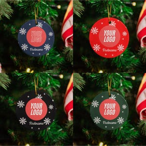 Custom Personalized Ornament, Christmas Ornaments, Personalized Ornaments, Graduation Gift, College Ornament, School Ornament, University