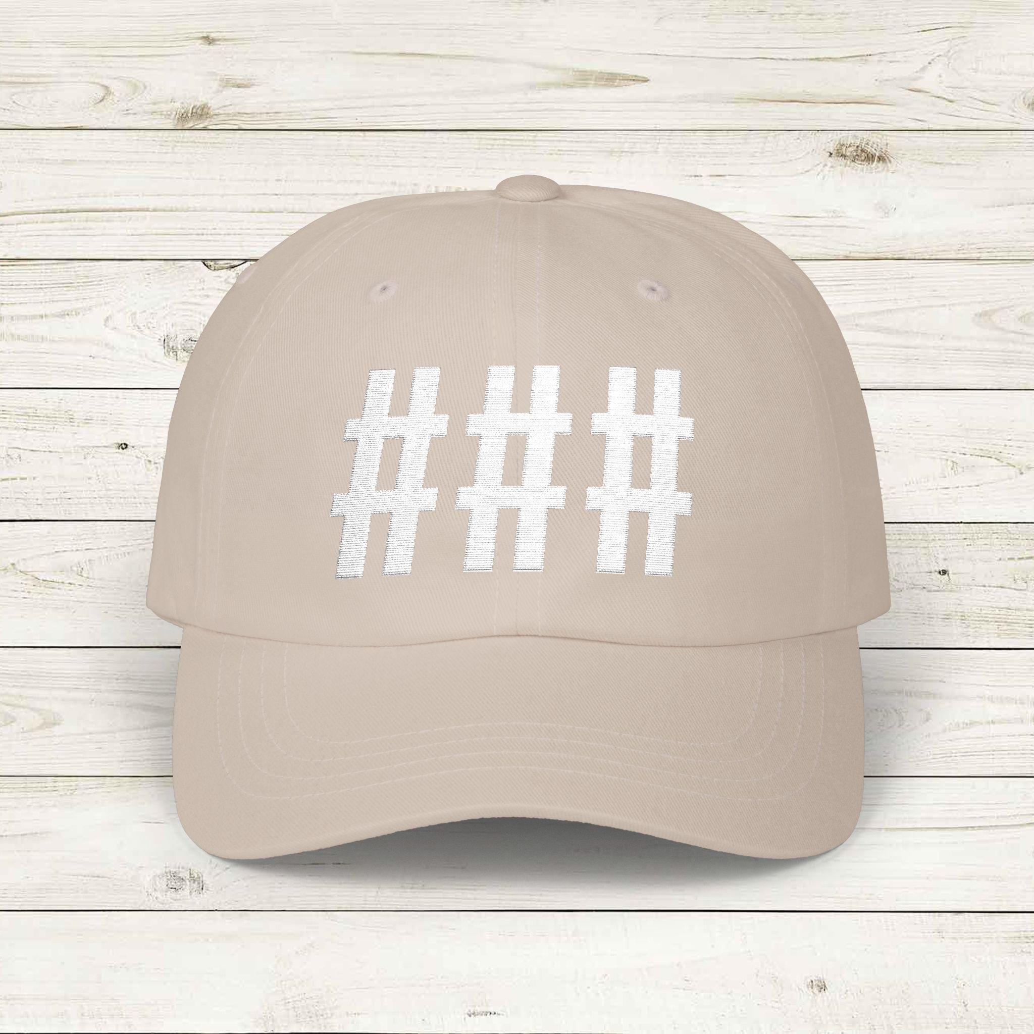Personalized Area Code Embroidered Cap | Custom Cap | Hometown Pride ...