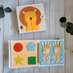 Montessori Stil Boek / Viltboek / Montessori Speelgoed Druk Boek