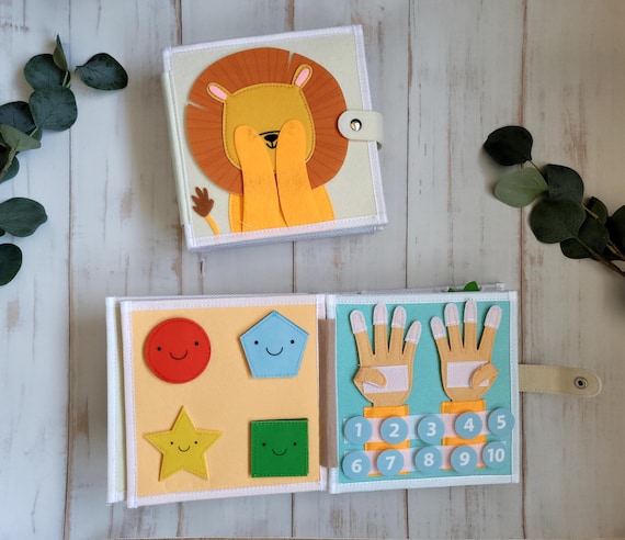 Montessori Quiet Book / Filzbuch / Montessori Spielzeug Busy Book