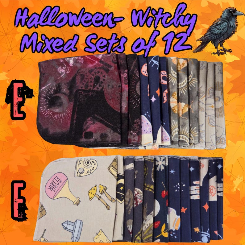 Reusable Cotton Flannel Towels: Paperless Kitchen Wipes (12x12) Bild 4