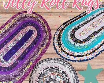 Jelly Roll Rug: Colorful Cotton Accent Rug