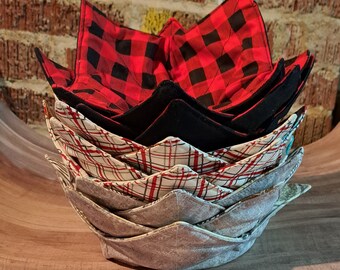 Set of 4 Bowl Cozies, Microwave Bowl Cozy, Hot & Cold Bowl Cozy, Bowl Pot Holder, Cute Bowl Cozies, Cheap Gift