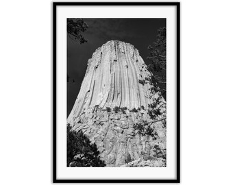 Devil's Tower National Monument Photo Print | Devil's Tower Picture, Devil's Tower Print, National Monument Picture, Wyoming Wall Art