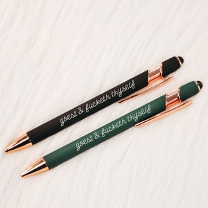 Fuck Off Sprinkle Tits Metal Laser Engraved Pens - CRU10-PG14-13003 – Fair  Dinkum Gifts
